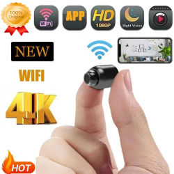 NUEVA Cámara Wifi Inalámbrica 1080P, Mini Grabadora de Video con Visión Nocturna, Cámara de Seguridad con Detección de Movimiento para Bebés y Mascotas, Cámara IP de Vigilancia HD