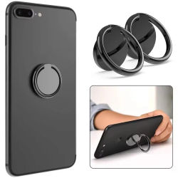 Soporte de Anillo para Dedo para Teléfono Móvil, Compatible con iPhone y Xiaomi, Soporte Adhesivo para Smartphone, Accesorios para Teléfono, Soporte Redondo para Dedo