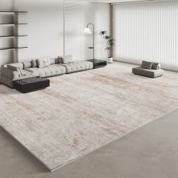 Alfombras minimalistas italianas para sala de estar, decoración ligera de lujo para dormitorio, alfombra de felpa esponjosa y suave, alfombra grande para guardarropa del hogar