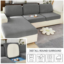 Funda de cojín gruesa de Jacquard, fundas de sofá ajustadas, lavables, elásticas, Protector de muebles para todas las estaciones, sofás seccionales para sala de estar, 1 ud.