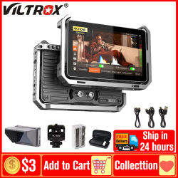Viltrox DC-X2 DC-X3 Monitor portátil 6 pulgadas 2000 Nits 4K pantalla táctil profesional fotográfico HD FHD cámara Monitor para vídeo