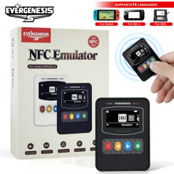 Para Amiibo emulador inteligente NFC Pixl.Js iNFC OLED simulador recargable Bluetooth para Switch/Switch2 3DS Wii U accesorio