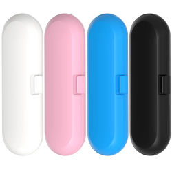 Estuche de viaje para cepillo de dientes eléctrico, apto para Oral B IO y Philips Sonicare, caja de viaje portátil, soporte para cepillo de dientes