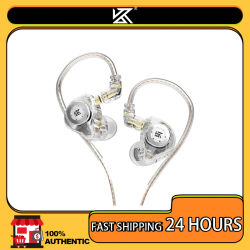 KZ EDX Pro auriculares dinámicos en el oído Monitor HiFi auriculares con cable bajo estéreo juego música tapones para los oídos auriculares con cancelación de ruido