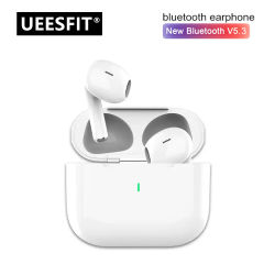 Auriculares inalámbricos Bluetooth UEESFIT A6 TWS con control táctil, auriculares deportivos impermeables IPX5 con sonido HIFI y micrófono