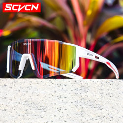 SCVCN nuevas gafas de sol para ciclismo al aire libre, gafas para conducir en carretera para hombres, gafas deportivas para escalar montañas, mujeres, ciclismo, gafas UV400