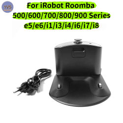 Base de Carga Rápida para iRobot Roomba Serie E5/E6/I3/I7/I8, Modelos 900/800/700/600/500, Reemplazo de Base de Carga