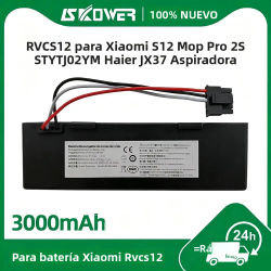 Batería SKOWER STYTJ02YM para aspiradora robot Xiaomi Mop Pro P 2S S12 Yunmi MVVC01 Haier JX37 Wyze WVCR200S Conga 3290 3390