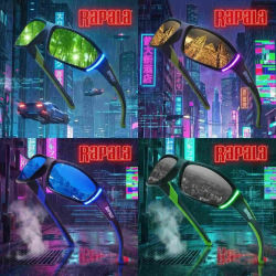 Gafas de Sol Polarizadas Rapala Originales 2026, Gafas de Conducir para Hombre, Gafas de Sol Clásicas para Senderismo con Protección UV400, Tendencia en Lentes