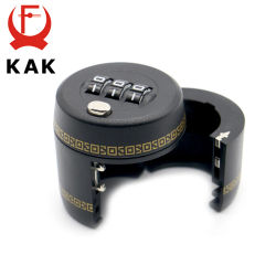KAK-cerradura de contraseña para botella de plástico, cerradura de combinación, tapón de vino, dispositivo de enchufe de vacío, preservación para herrajes para muebles