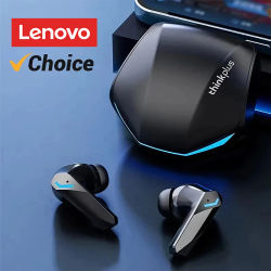 Auriculares Lenovo GM2 Pro para Juegos, Bluetooth 5.4, Auriculares Deportivos, Modo Dual, Llamadas HD, Reducción de Ruido, con Micrófono, Auriculares para Música