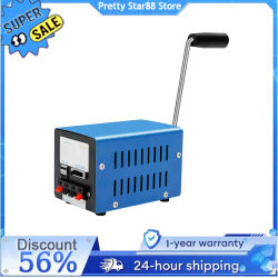 Generador de energía con manivela USB, cargador de teléfono de emergencia, Motor generador de supervivencia para acampar