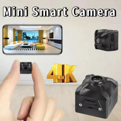 Mini Cámara X5 1080P Inalámbrica WiFi con Monitor Remoto, Batería Recargable, Detección de Movimiento, Videocámara Portátil, Cámara de Seguridad para el Hogar Cam2026