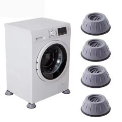 Almohadillas antivibración para pies, impermeables, antideslizantes, silenciosa, soporte para lavadora, amortiguadores, muebles, 2-12 unidades