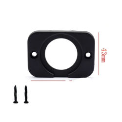 Panel de voltímetro de interruptor de cargador de coche USB para encendedor de cigarrillos marino, voltímetro, toma de corriente, soporte de montaje en Panel DIY, 1 ud.