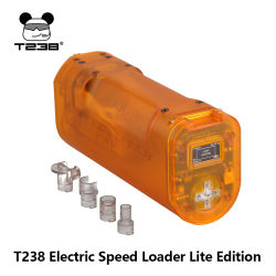 Cargador de bolas BB eléctrico portátil T238 Speed Loader Lite Edition, automático, para cargadores de bolas BB de acción de cerrojo de resorte GBB AEG.