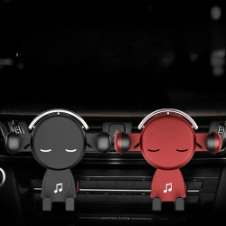 Soporte de teléfono de coche por gravedad, Clip de ventilación de aire, soporte Universal multifuncional para teléfono de coche para IPhone, Xiaomi, Samsung, accesorios para coche