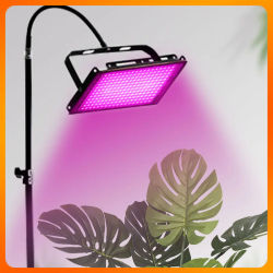 Luz LED de espectro completo para cultivo de plantas AC220V 50/100/200/300W con interruptor para plantas hidropónicas de invernadero, luz de crecimiento de semillas de flores