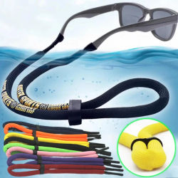 Correa para gafas de sol, correa ajustable para gafas deportivas, cordón para el cuello, retenedor de gafas, 1 ud.