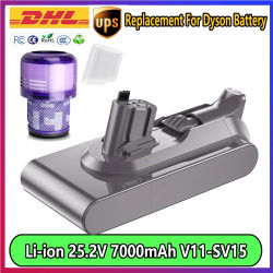 Batería de litio de repuesto para aspiradora For Dyson V11, batería SV15 Absolute Pro Fluffy Motorhead SV14 SV15 SV17