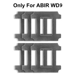 Paños de fregado de fibra solo para limpieza de ventanas Robot aspirador ABIR WD9, incluidos trapeadores 6 piezas