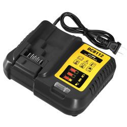Cargador de batería recargable DCB112, cargador rápido Compatible con baterías de litio Dewalt de 20V DCB206 DCB204 DCB230 DCB240
