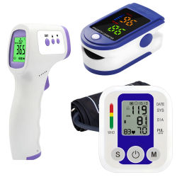 Medidor de pulso portátil para el cuidado de la salud, Monitor BP, Monitor Digital automático de presión arterial para brazo, tonómetro, esfigmomanómetro, oxímetro