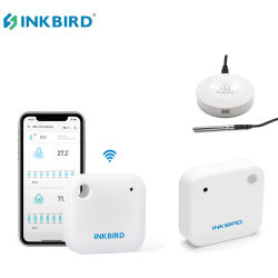 INKBIRD-termómetro e higrómetro inteligente para el hogar, 3 tipos de Sensor de temperatura y humedad, Bluetooth, WiFi, estación meteorológica, habitación interior
