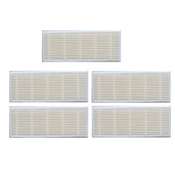 5 unids/lote filtro HEPA para Rowenta TEFAL XPLORER SERIE 130 AI RR9075WH repuestos de aspiradora robótica accesorios de repuesto
