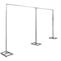 Soporte de arco de boda de Metal de 3x6m/10x20 pies, marco de cortina de fondo de fotografía resistente, estante de decoración de flores para globos, soporte para plantas