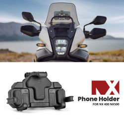 Soporte de teléfono GPS para motocicleta, soporte de navegación nx500 nx400, amortiguador, soporte de teléfono para Honda NX400 NX500 2024