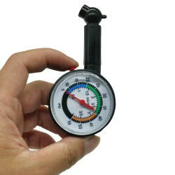 Medidor de presión de neumáticos de piezas de automóvil portátil automotriz de alta precisión, mini monitor mecánico de presión de neumáticos