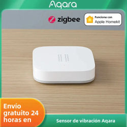 Sensor de vibración inteligente Aqara ZigBee, sensor de movimiento y golpes, alarma de detección, monitor con giroscopio integrado para Alexa, Mijia, HomeKit, hogar inteligente