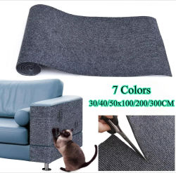 Alfombra rascadora para gatos recortable, alfombra multiusos para rascar gatos, para sofá, esquina, muebles de interior, Protector DIY, juguetes para gatos