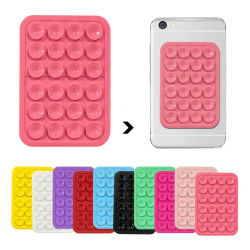 Almohadilla de succión adhesiva para teléfono móvil, accesorio con ventosa, ventosa de goma de silicona para almohadilla fija, accesorios para teléfono móvil