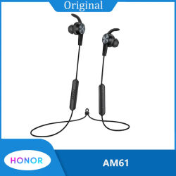 Original Huawei Honor xSport AM61 auriculares Bluetooth conexión inalámbrica con micrófono estilo intrauditivo carga fácil auriculares para deportes