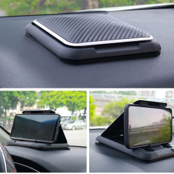 Soporte para teléfono de coche, soporte Universal para salpicadero de teléfono para coche, ventosa de silicona antideslizante, soporte ajustable para teléfono inteligente