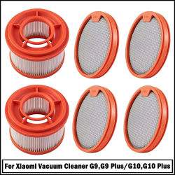 Kit de filtros para aspiradora Xiaomi G9,G9 Plus/G10,G10 Plus, repuesto de filtro HEPA lavable