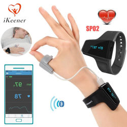 Pulsera Bluetooth con Oxímetro, Monitor de Frecuencia Cardíaca, Sueño, Respiración, Alarma de Anomalías, Monitoreo de Saturación de Oxígeno en Sangre