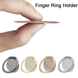 Soporte universal para anillo de dedo con agarre 360 ° Soporte giratorio para teléfono inteligente, soporte magnético para teléfono para coche, accesorios para iPhone