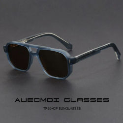 Gafas de sol cuadradas de piloto Punk Vintage para mujer y hombre, gafas de sol de marca de lujo a la moda de diseñador para conducir al aire libre, gafas de sol masculinas populares