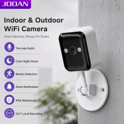 Cámara de Seguridad Wifi JOOAN 1080P para Exteriores, Zoom 5X, Detección de Movimiento, Audio Bidireccional, Mini Cámara IP, Visión Nocturna, Monitor para Bebés