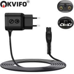 KVIFO-Adaptador de afeitadora UE, convertidor de cargador apto para Philips One Blade QP2724 QP2834 QP1424 QP1924 QP4631 recortadora de barba, 5V