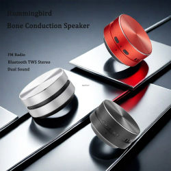 Altavoz de Conducción Ósea 2026, Compatible con Bluetooth, TWS, Sonido Estéreo Inalámbrico, Altavoz Hummingbird, Venta al Por Mayor con Envío Directo