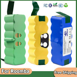 Batería recargable para iRobot Roomba, 14,4 V, 5.0Ah, 6.4Ah, 500, 500, 600, 700, 800, 900, 595, 620, 650