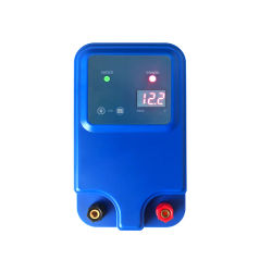 Energizador de cerca eléctrica 1.5J 10KM, cargador de cerca, controlador de granja portátil OEM, energizadores de cerca eléctrica de CA