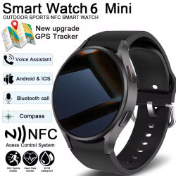 Reloj Inteligente Galaxy Watch 6 con GPS, Pantalla AMOLED, Monitor de Salud, Llamadas Bluetooth, para Hombre y Mujer, Regalo Ideal para las Fiestas