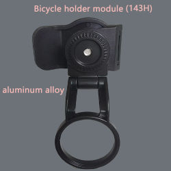 360 ° Soporte Giratorio para Teléfono de Bicicleta de Aleación de Aluminio, Soporte Universal Ajustable para Motocicleta y Bicicleta para Todos los Teléfonos Inteligentes