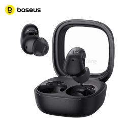 Baseus Bass WM02s Auriculares inalámbricos Bluetooth 6.0 TWS Mini y compactos, cómodos de usar, 36 horas de duración de batería, IPX5