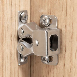 Topes para puertas de muebles, color cobre antiguo, cierres de rodillo dobles para puertas de armarios y gabinetes con tope y tornillos gratuitos